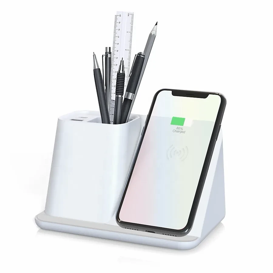Organizador con Cargador Inalámbrico