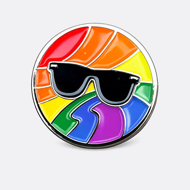 Pin circular full color