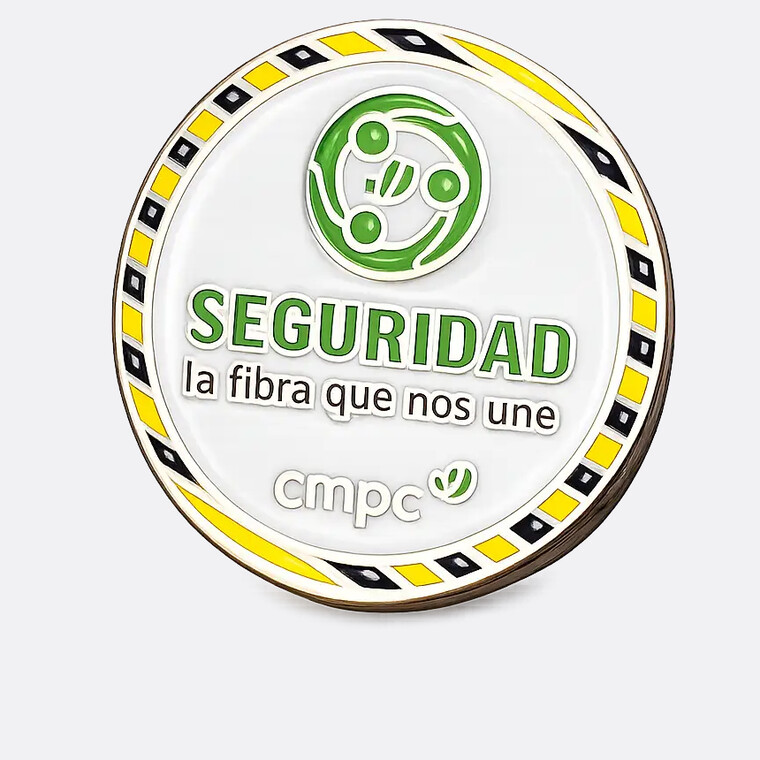 Pin circular "Seguridad"