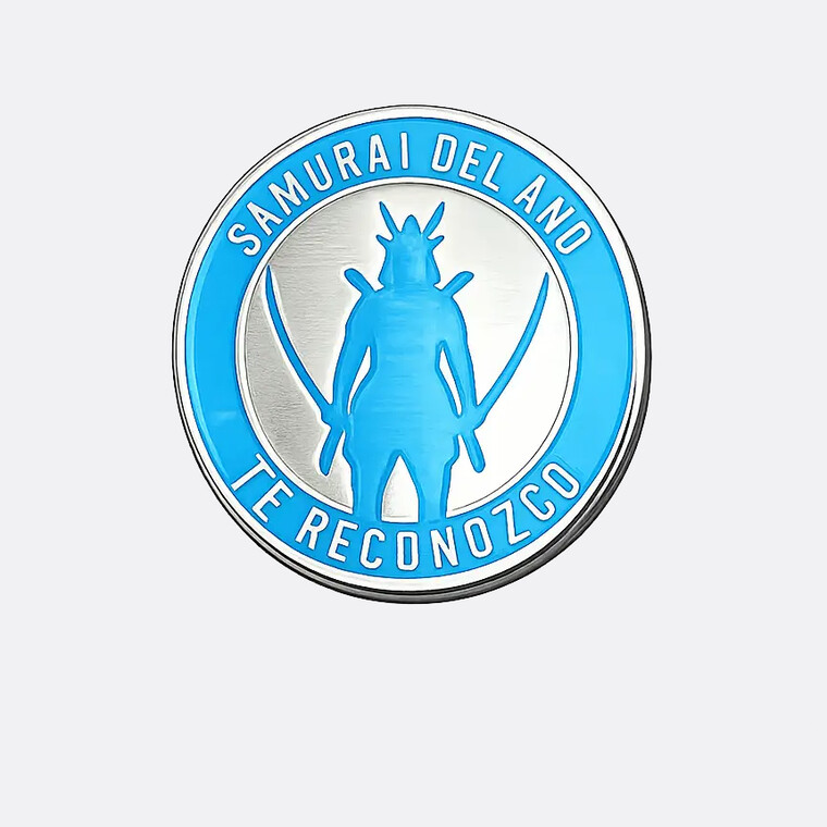 Pin circular de reconocimiento